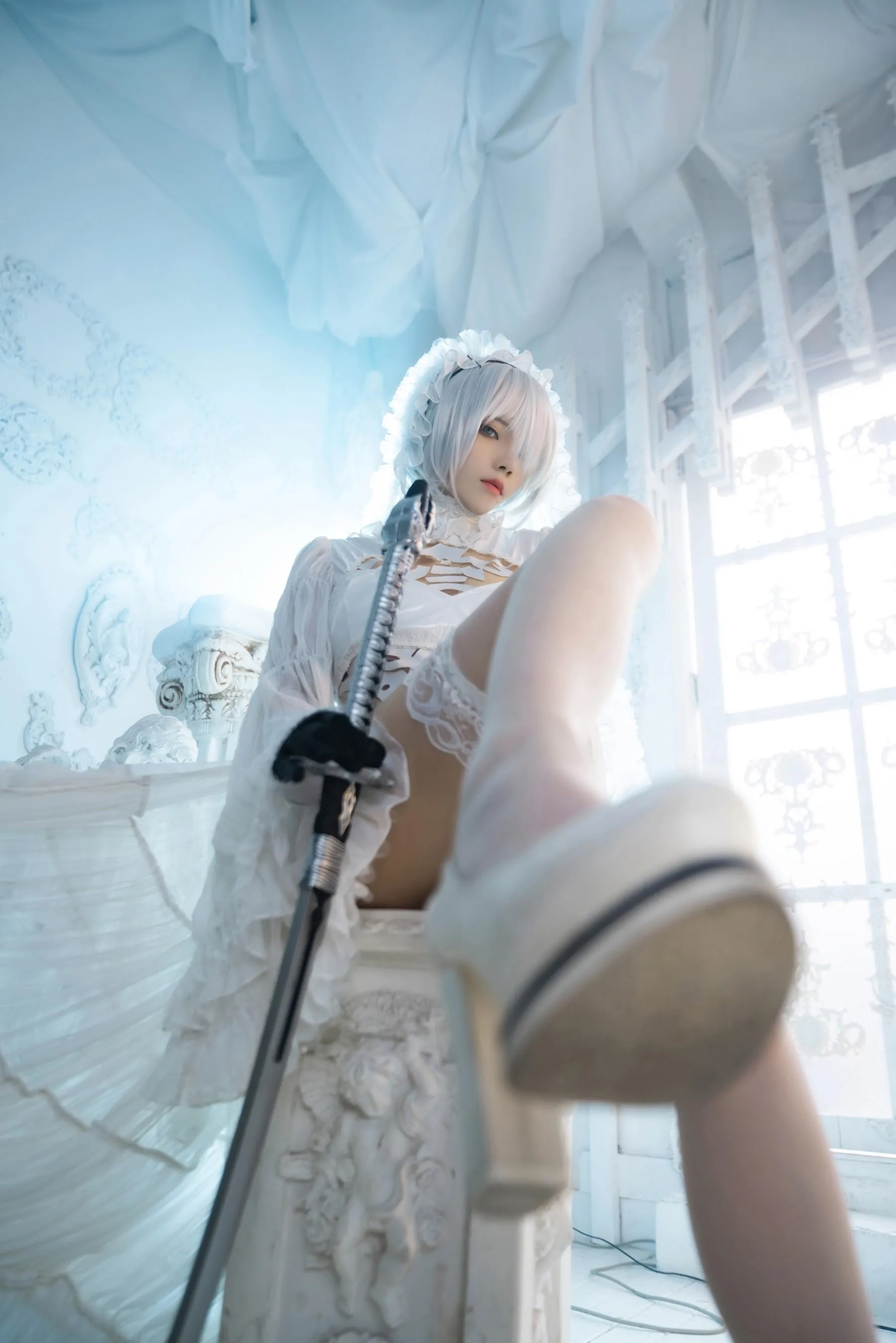 桜桃喵 – NO.160 2b花嫁 [69P]插图2